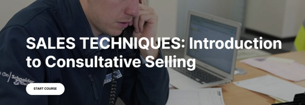 Course: CONSULTATIVE SELLING